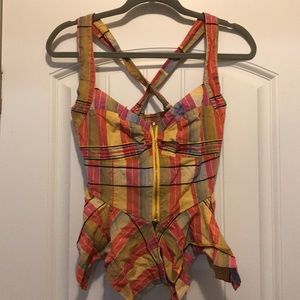 Fun and flirty top (purchased from Anthropologie)